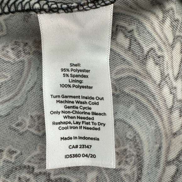 Talbot’s Brown Paisley Wrap Dress NWT Size XS - Picture 5 of 7